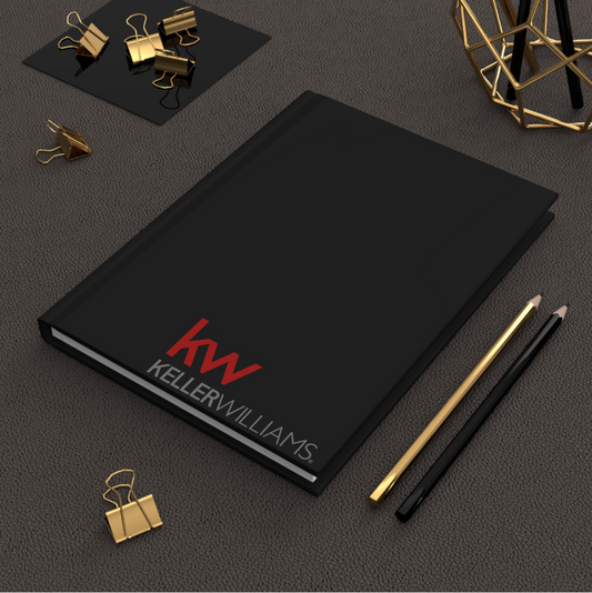 KW Full Color Hardcover Binders Black KW Wordmark (from as low as $10.46 per cover)