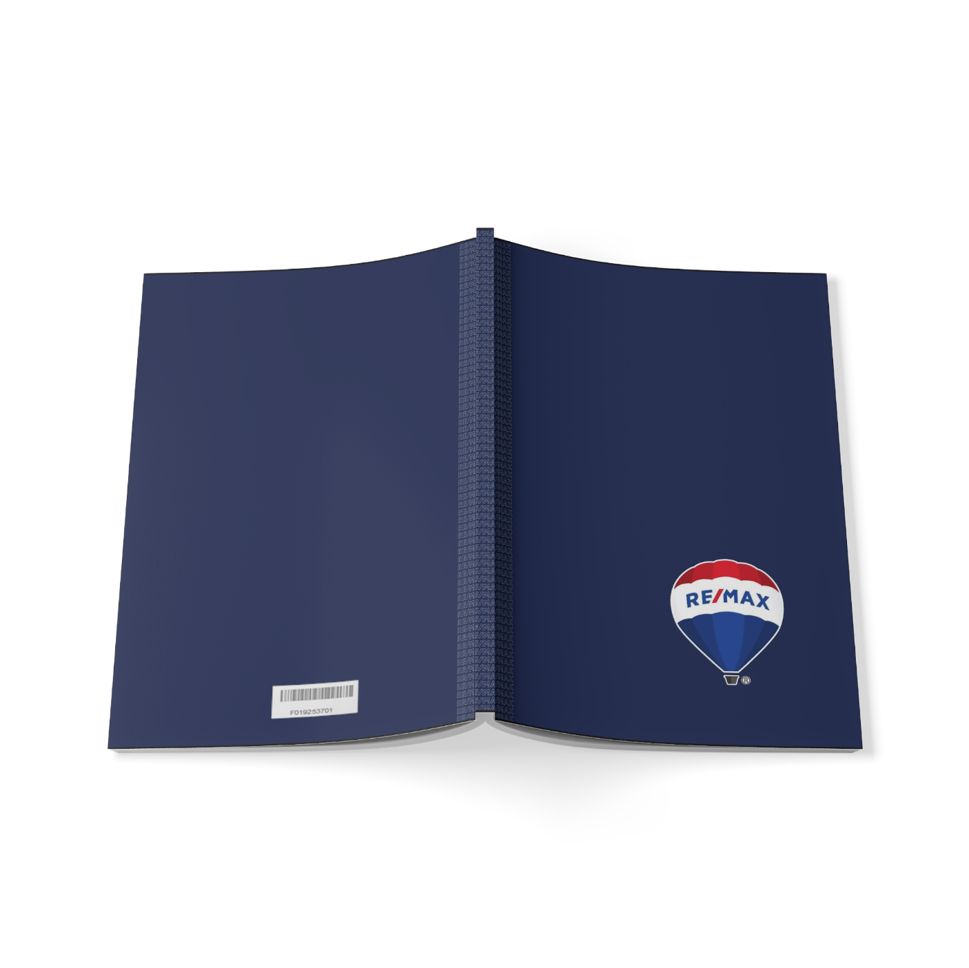 RE/MAX Full Color SoftCover Binders Blue Monogram (from as low as $6.18 per cover)
