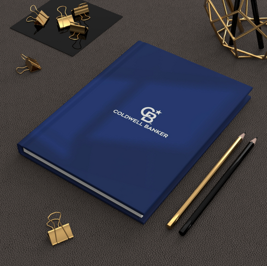Coldwell Banker Full Color Hardcover Binders Blue (from as low as $10.46 per cover)