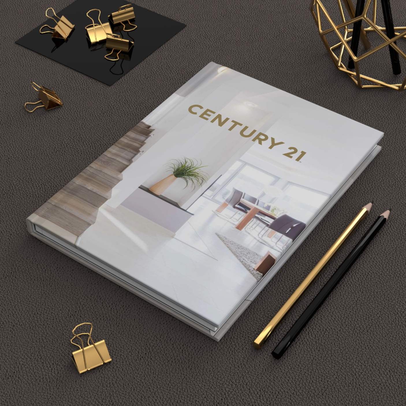 Century 21 Full Color Hardcover Binders Luxury Living (from as low as $10.46 per cover)