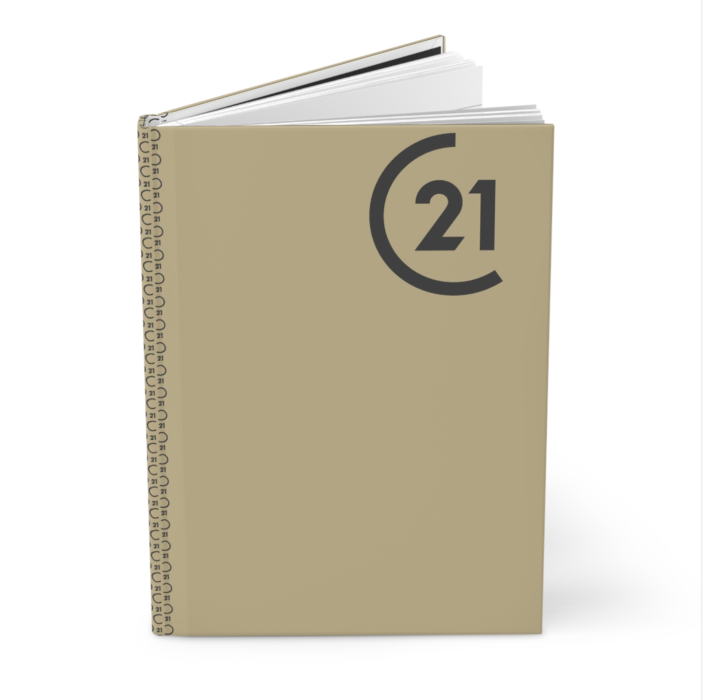 Century 21 Full Color Hardcover Binders Hazelnut Monogram (from as low as $10.46 per cover)