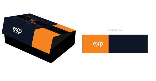 eXp Full Color Box Navy Orange