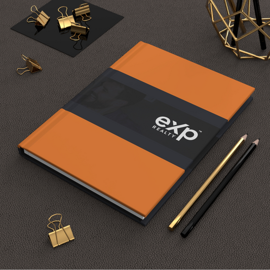 eXp Full Color Hardcover Binders Orange Opaque xx (from as low as $10.46 per cover)