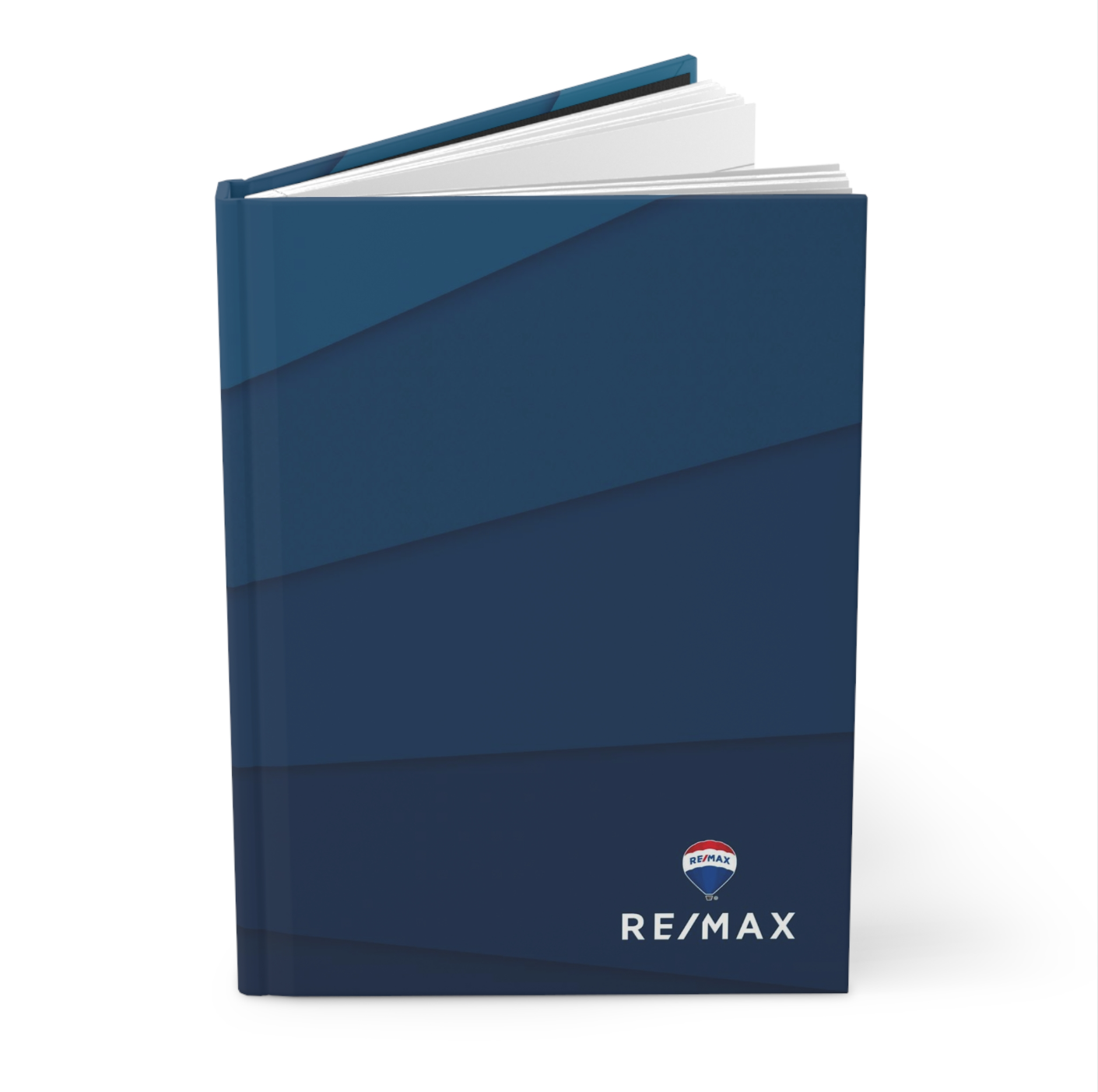 RE/MAX Full Color Hardcover Binders Blue Ombre (from as low as $10.46 per cover)