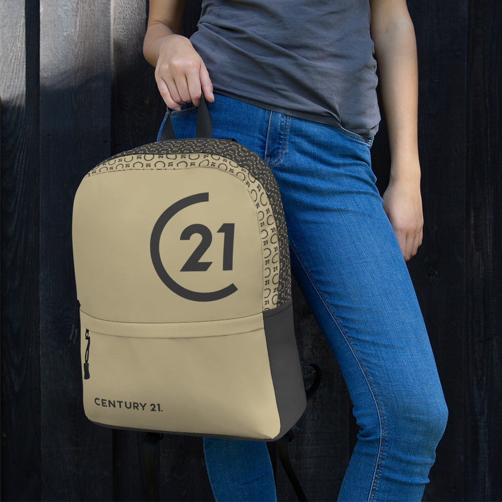 Century 21 Backpack Hazelnut Monogram