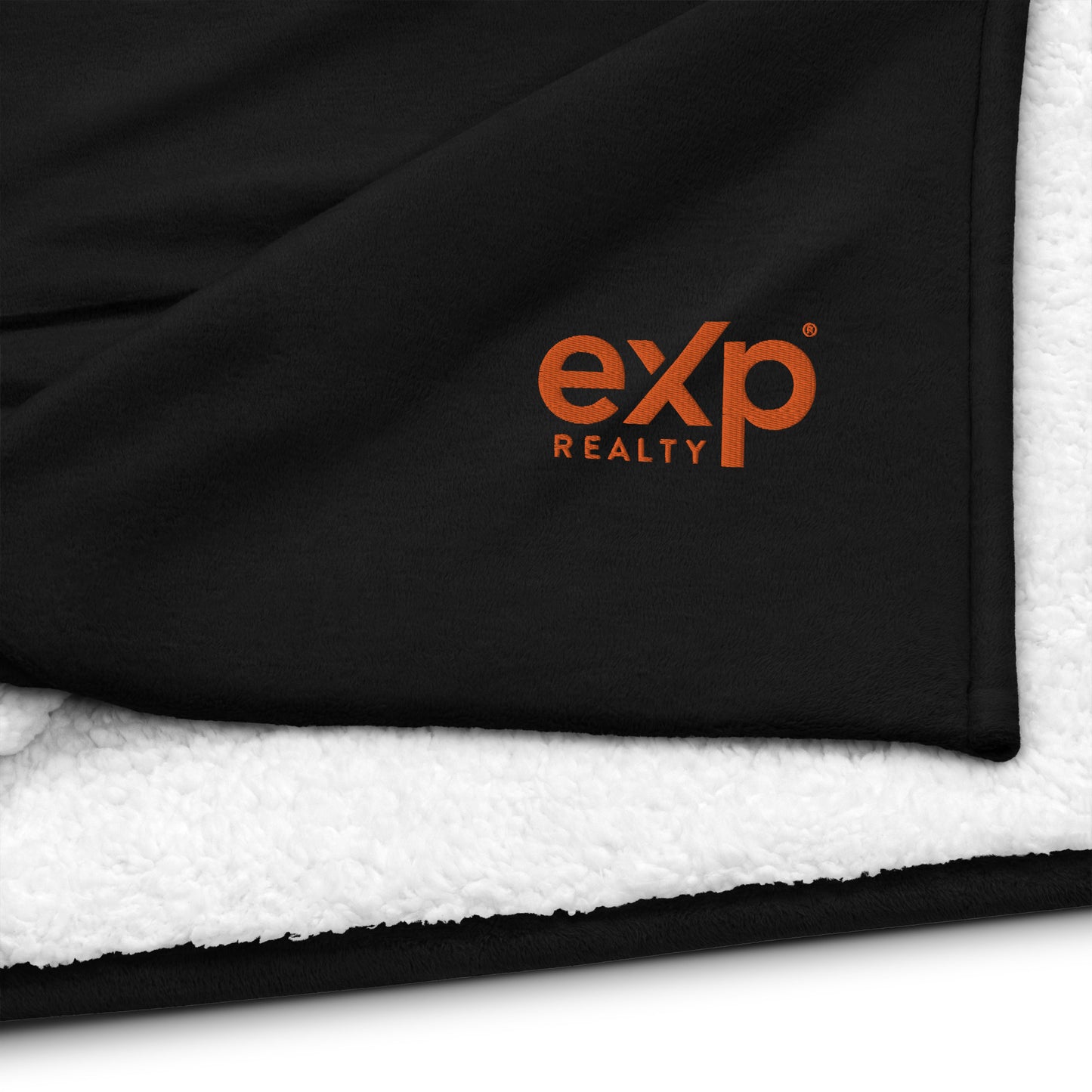 eXp Premium sherpa blanket eXp Wordmark