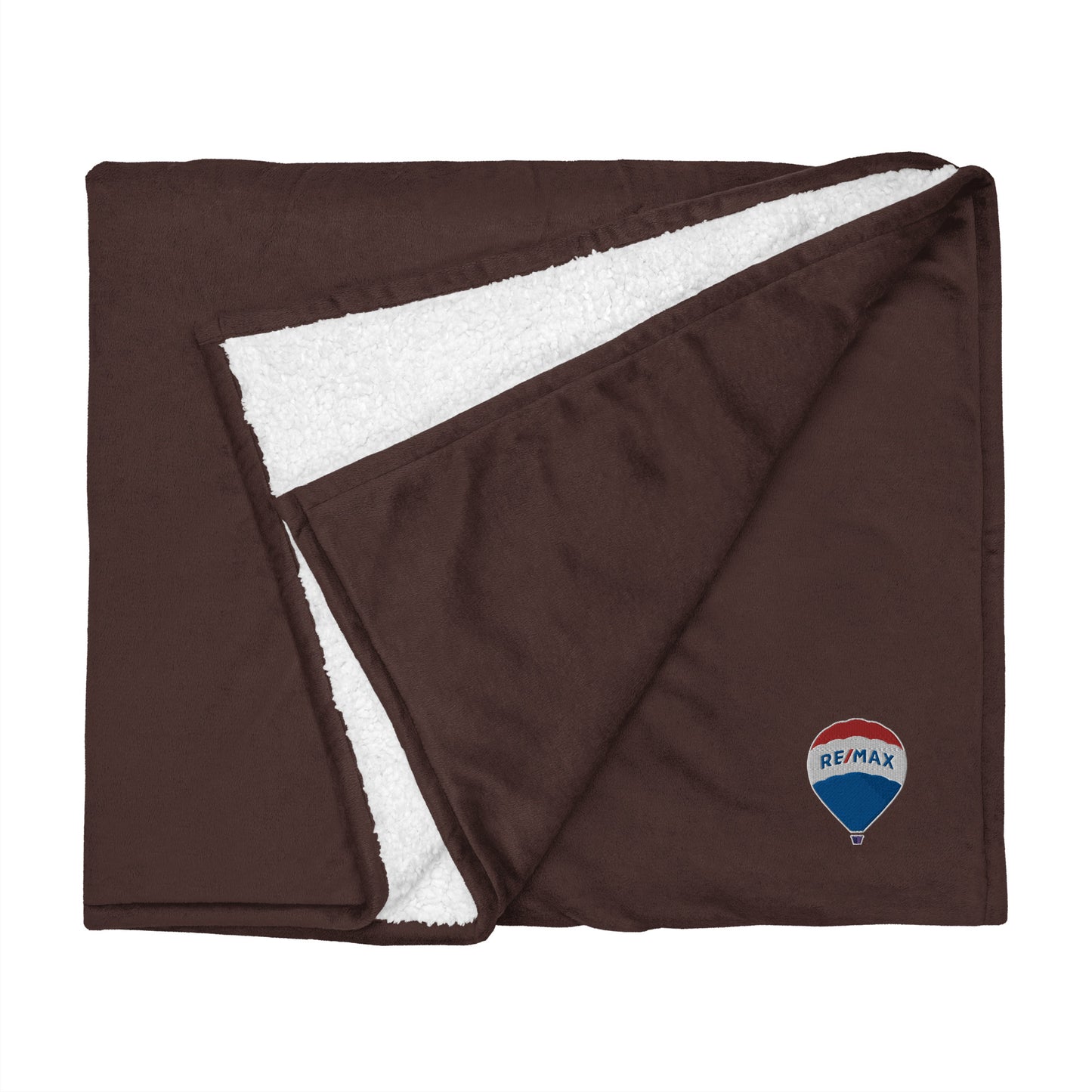 RE/MAX Premium sherpa blanket