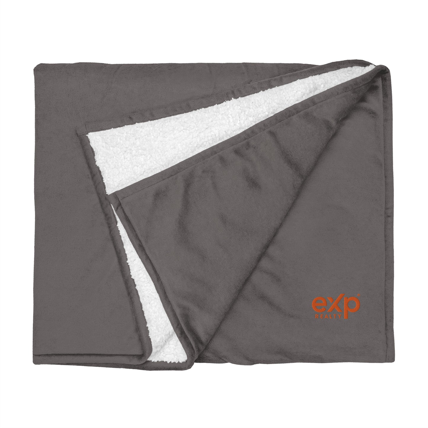 eXp Premium sherpa blanket eXp Wordmark