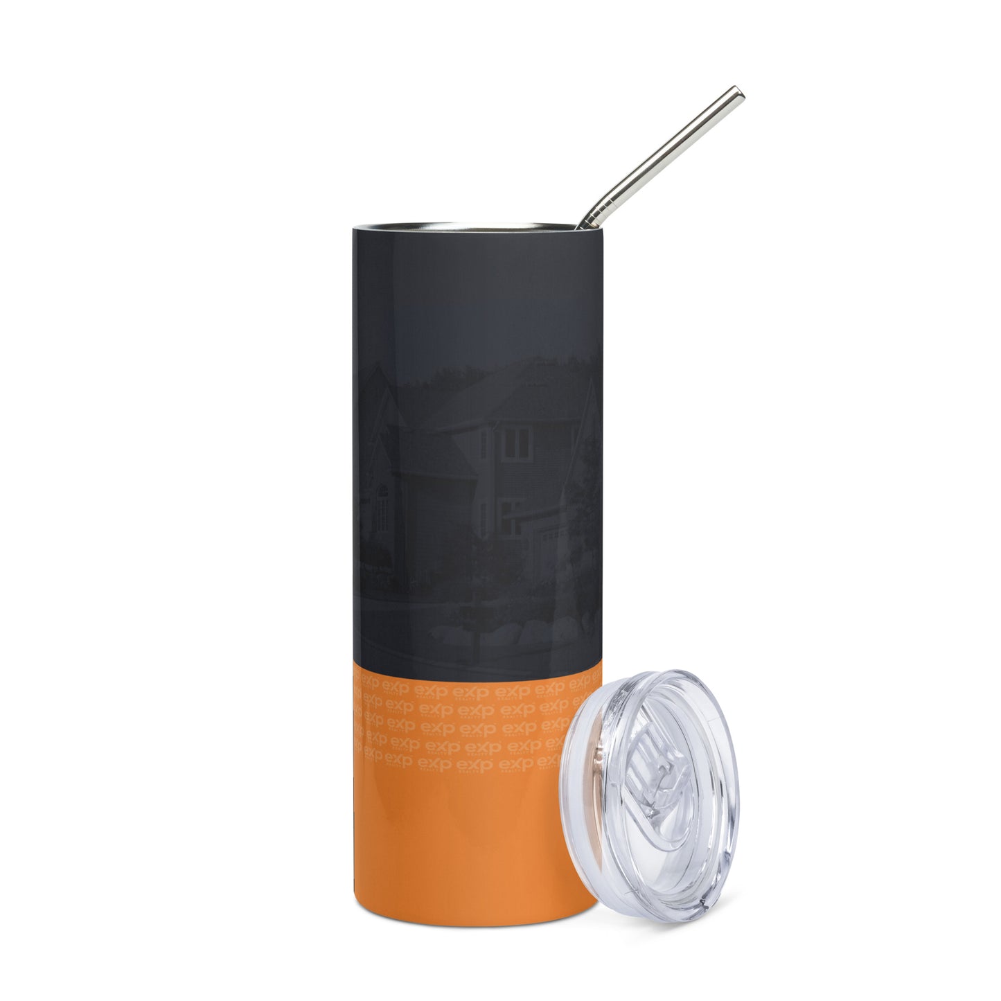 eXp Stainless steel tumbler Opaque and Orange